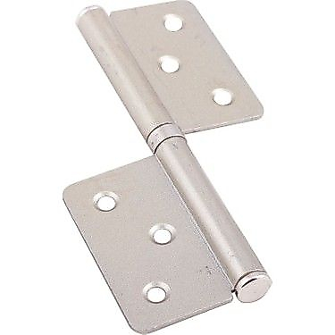 YÖNSÜZ MENTEŞE 12 CM ALÜMİNYUM 2,0 MM. KAPI İÇİN ( 2 ADET )