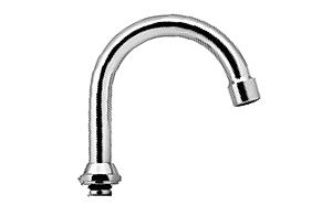 KLASİK KUĞU LAVABO BATARYA BORUSU ÇEVİRMELİ BATARYA İÇİN