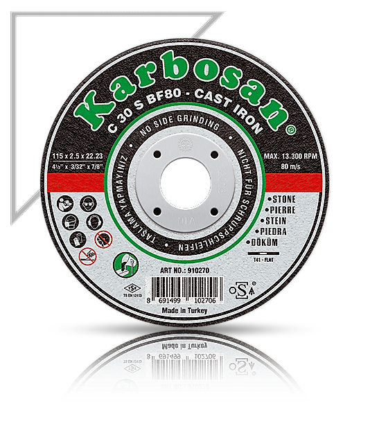 KARBOSAN MERMER KESİCİ 115'LİK