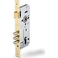 KALE 2000 SİLİNDİRLİ GÖMME KİLİT RULMANLI BİLYALI KİLİT 45 MM NİKEL AHŞAP KAPILAR İÇİN