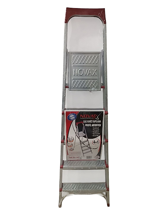 MERDİVEN GALVANİZ KAPLAMA PROFİL MERDİVEN 4 + 1 BASAMAKLI (BASAMAK YÜKSEKLİK : 110 CM)