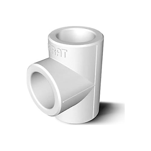 FIRAT 20 MM TE PARÇA BEYAZ PPRC PLASTİK BORU ( 5 ADET )