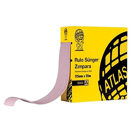 ATLAS RULO SÜNGER ZIMPARA 115 MM X 1 M. 180 KUM
