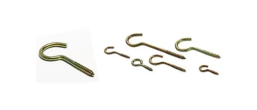 AÇIK PİTON KANCALI VİDA AVİZE KANCASI 19 X 70 ( 5 ADET )