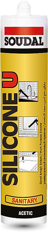 SOUDAL SİLİKON BEYAZ 280 GR.