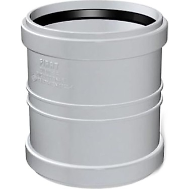 FIRAT 50 MM KAYAR MANŞON PVC DUBLEX ATIK SU BORUSU