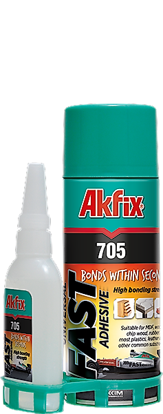 AKFİX MDF KİT HIZLI YAPIŞTIRICI AHŞAP,PLASTİK,METAL İÇİN  400 ML + 100 GR.