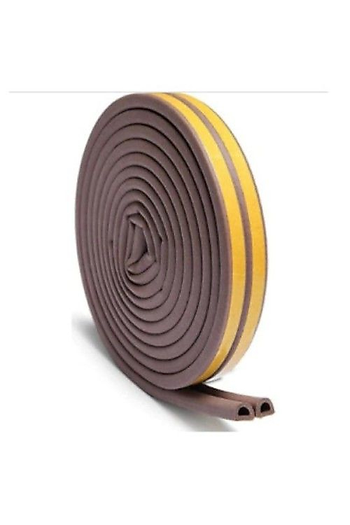 KAPI PENCERE İZOLASYON BANDI YAPIŞKANLI KAUÇUK 10 MT ( 5 X 2 MT ) KAHVERENGİ