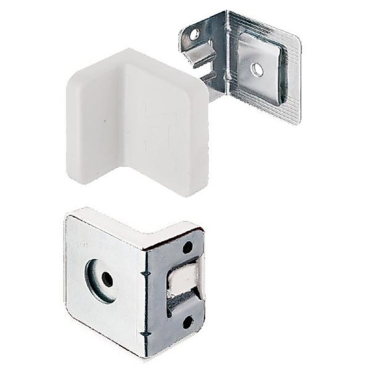 DOLAP ASKI ELEMANI L DEMİR BAĞLANTI DEMİRİ BEYAZ ( 5 ADET )