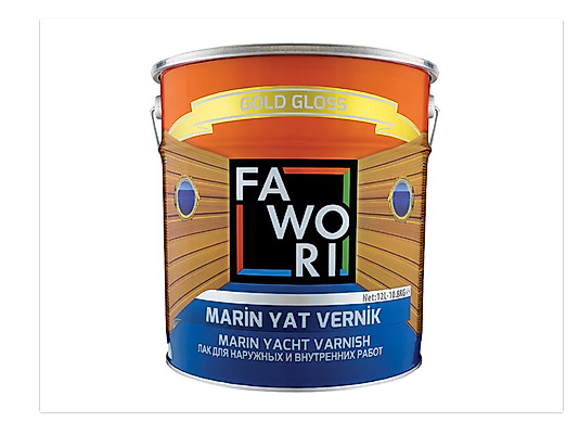 MARİN YAT VERNİK AHŞAP VERNİĞİ ŞEFFAF 0,75 L.