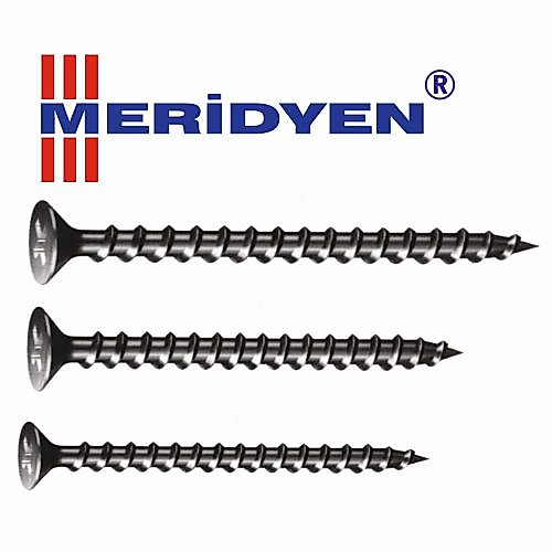 MERİDYEN AHŞAP SUNTA VİDASI 3,5 X 35 MM. ( 50 ADET )