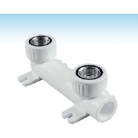 FIRAT 20 X 1/2 TAHARET BAĞLANTI PARÇASI TAHARET ŞABLONU BEYAZ PPRC PLASTİK BORU ( 1 ADET )