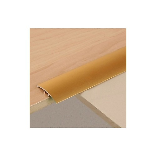 ALÜMİNYUM EŞİK ÇITASI YAPIŞKANLI GOLD RENKLİ MAT 90 CM.