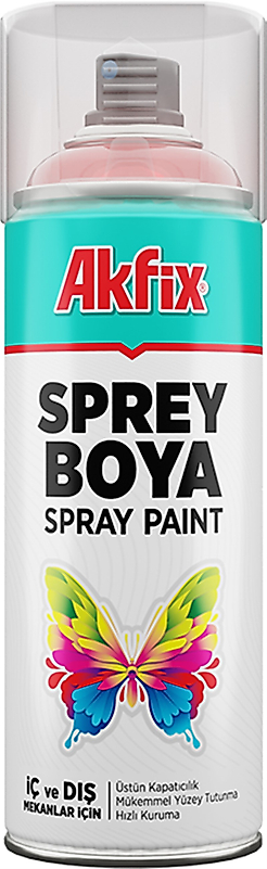 Akfix Akrilik Sprey Boya Parlak YEŞİL 400 ML. İç ve Dış Mekanlar İçin Üstün Kapatıcılık